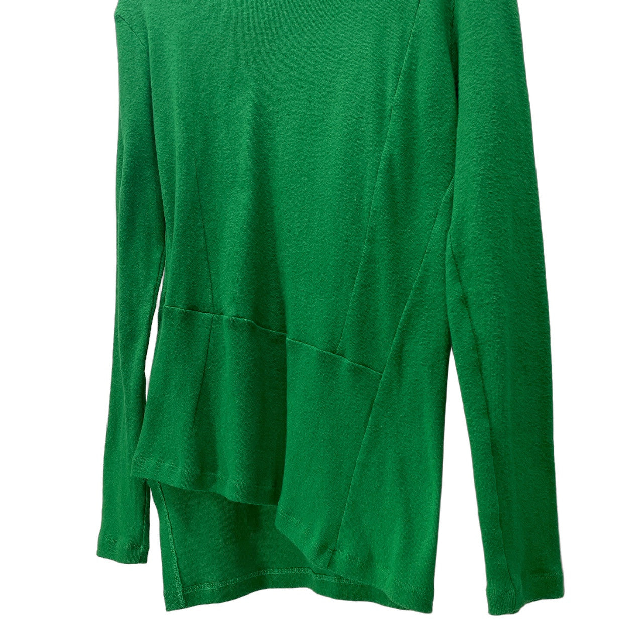 RAF SIMONS 08AW Ribbed High Neck Cut-and-Sew Top T-Shirt Size 46