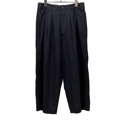 Y's for men 90s Archive Wool Serge Side Pants Black Size S