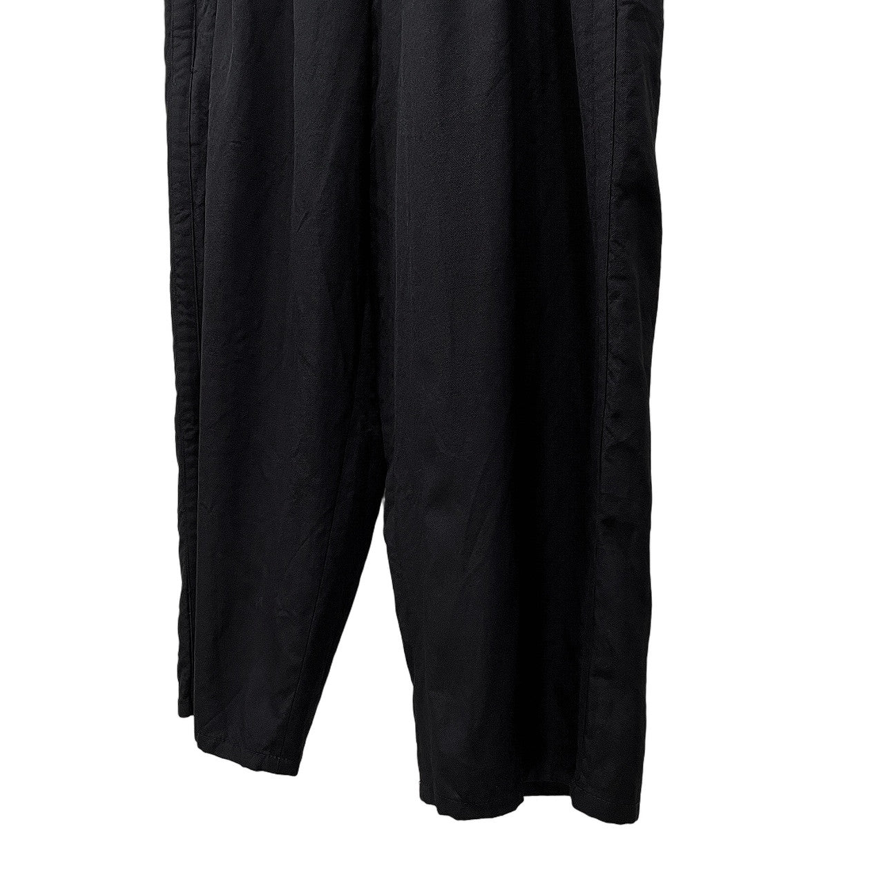 Y's for men 90s Archive Wool Serge Side Pants Black Size S