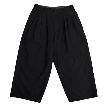 Y's for men 90s Archive Wool Serge Side Pants Black Size S