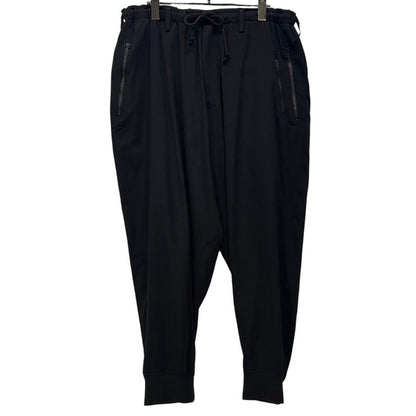Y's BANG ON 18SS Triacetate Wide Easy Pants Black Size 2
