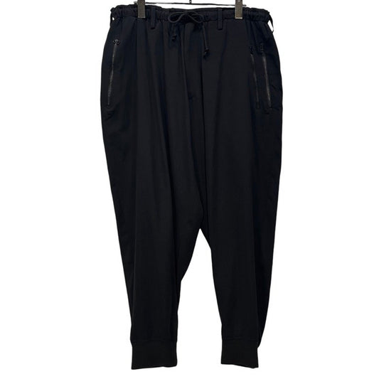 Y's BANG ON 18SS Triacetate Wide Easy Pants Black Size 2