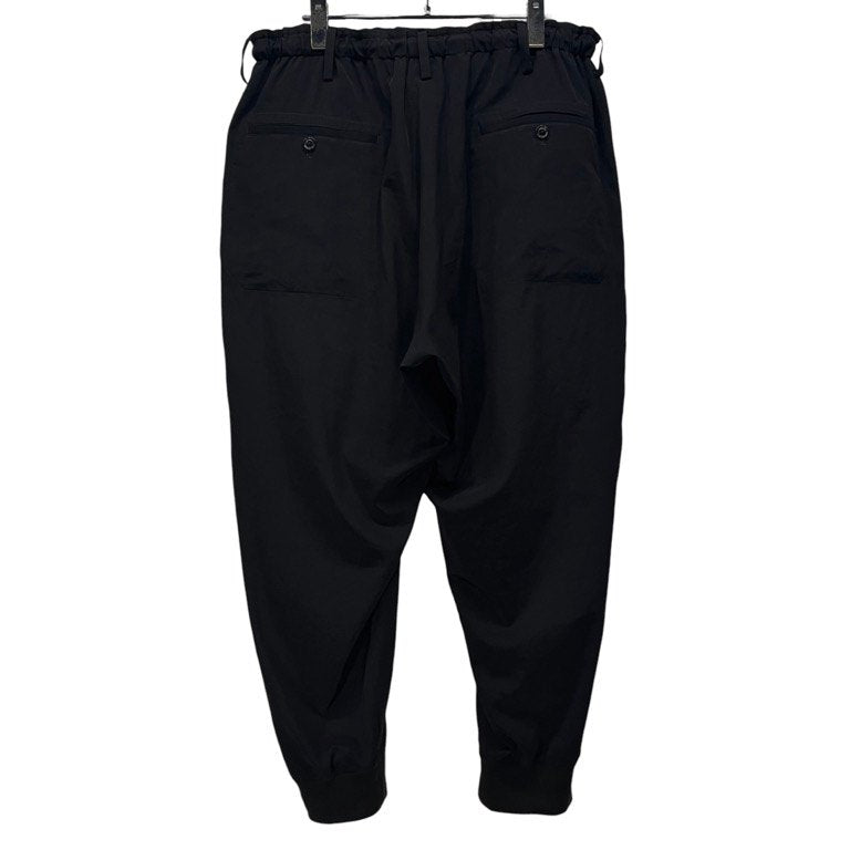 Y's BANG ON 18SS Triacetate Wide Easy Pants Black Size 2