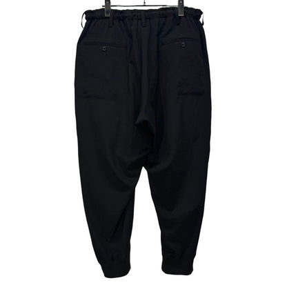 Y's BANG ON 18SS Triacetate Wide Easy Pants Black Size 2