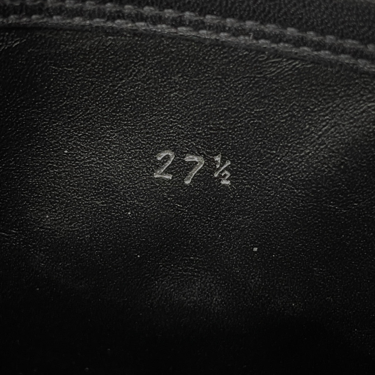 Blackmeans Leather 6-Buckle Back-Zip Long Boots Size 27.5