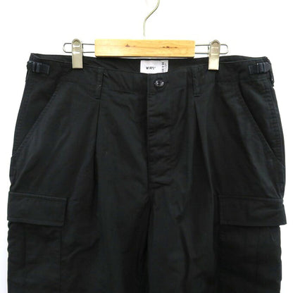WTAPS 23SS Cotton Ripstop Trousers Black Size 04