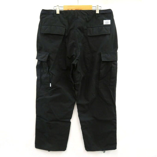 WTAPS 23SS Cotton Ripstop Trousers Black Size 04