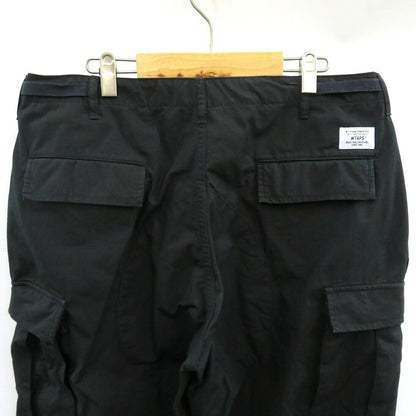 WTAPS 23SS Cotton Ripstop Trousers Black Size 04