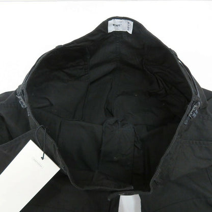 WTAPS 23SS Cotton Ripstop Trousers Black Size 04