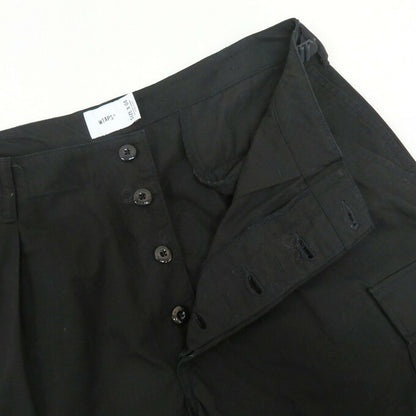 WTAPS 23SS Cotton Ripstop Trousers Black Size 04