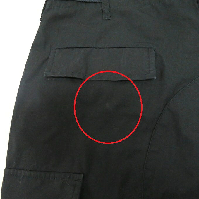 WTAPS 23SS Cotton Ripstop Trousers Black Size 04