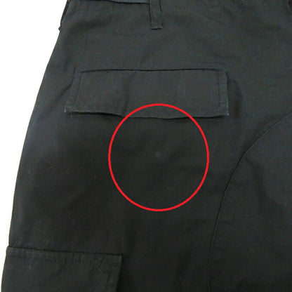 WTAPS 23SS Cotton Ripstop Trousers Black Size 04