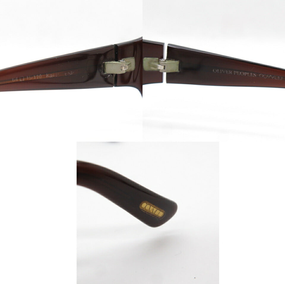 OLIVER PEOPLES Kali-P ESP Brown Sunglasses Size ONE SIZE