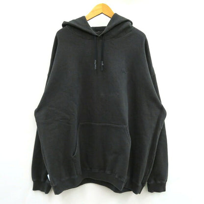 S.F.C. Logo Pullover Hoodie Washed Black Size XXL
