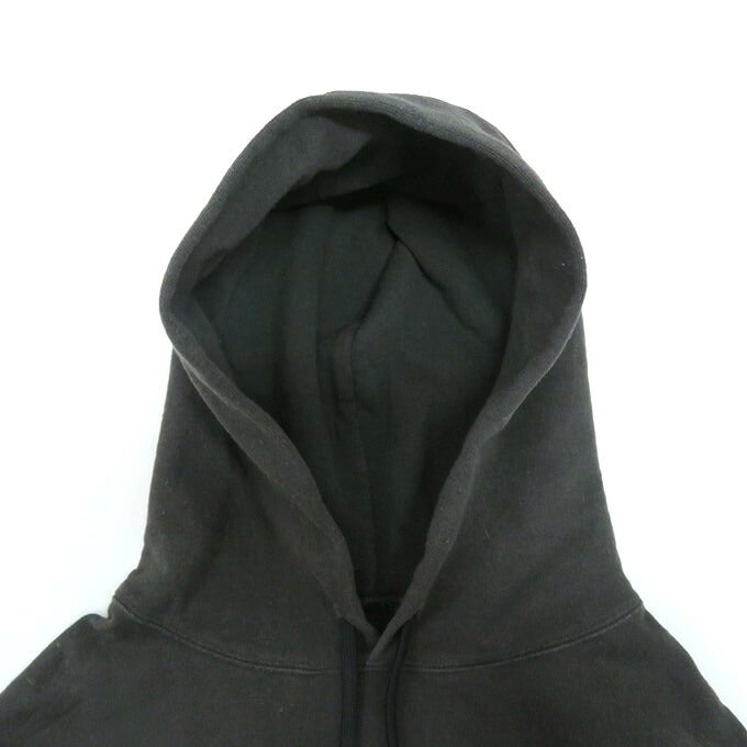 S.F.C. Logo Pullover Hoodie Washed Black Size XXL