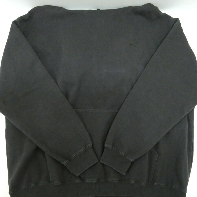 S.F.C. Logo Pullover Hoodie Washed Black Size XXL