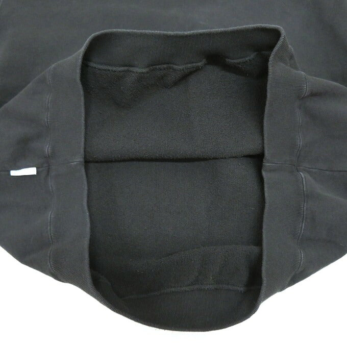 S.F.C. Logo Pullover Hoodie Washed Black Size XXL