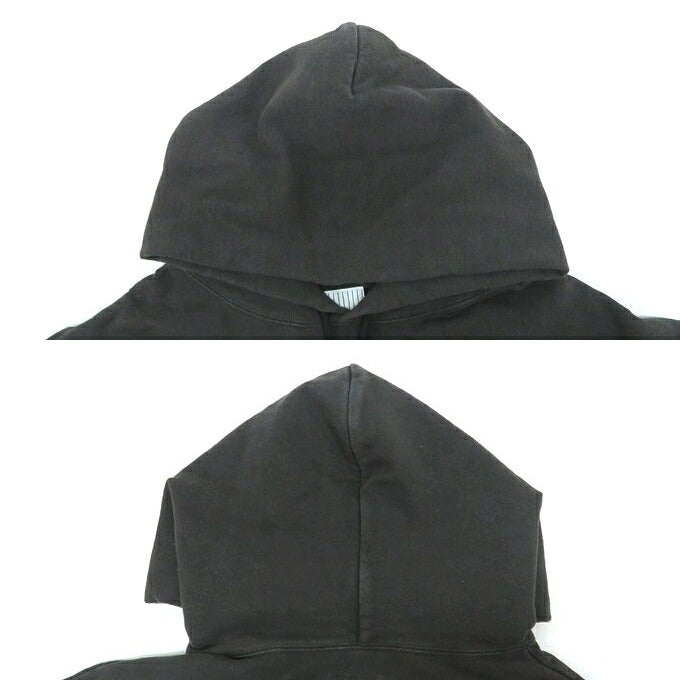S.F.C. Logo Pullover Hoodie Washed Black Size XXL