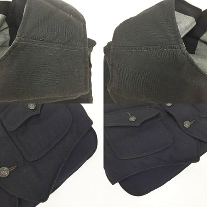 RRL Twill Down Vest Black Size XS
