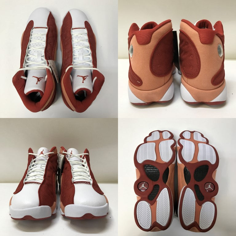 NIKE Air Jordan 13 Retro Dune Red Sneakers Size 28.5