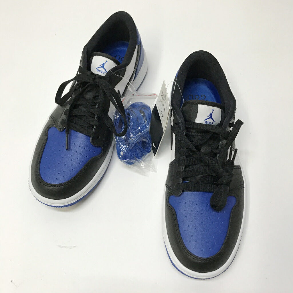 NIKE Air Jordan 1 Low Golf White Black Sneakers Size 26.5
