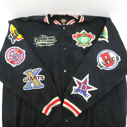 BigBoy Headgear Negro League Baseball Jacket Multi Size 6XL