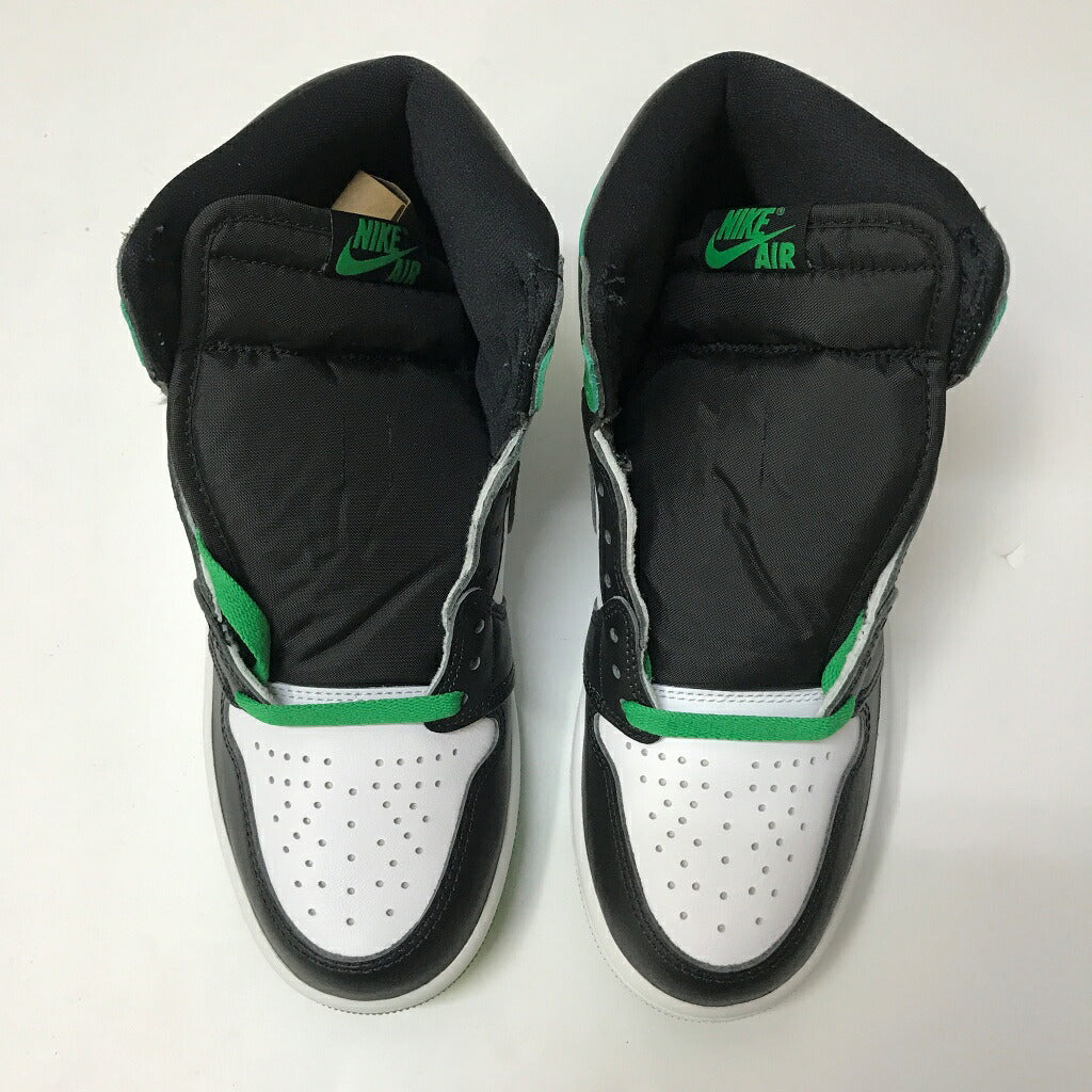 RETRO HIGH OG Air Jordan 1 OG Lucky Green Sneakers Size 24.5