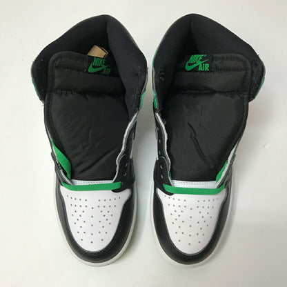 RETRO HIGH OG Air Jordan 1 OG Lucky Green Sneakers Size 24.5