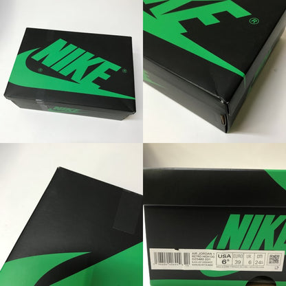 RETRO HIGH OG Air Jordan 1 OG Lucky Green Sneakers Size 24.5