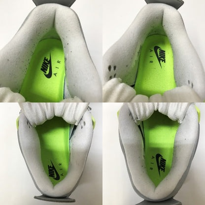 RETRO LE NEON Air Jordan 4 Neon Yellow Sneakers Size 28.0