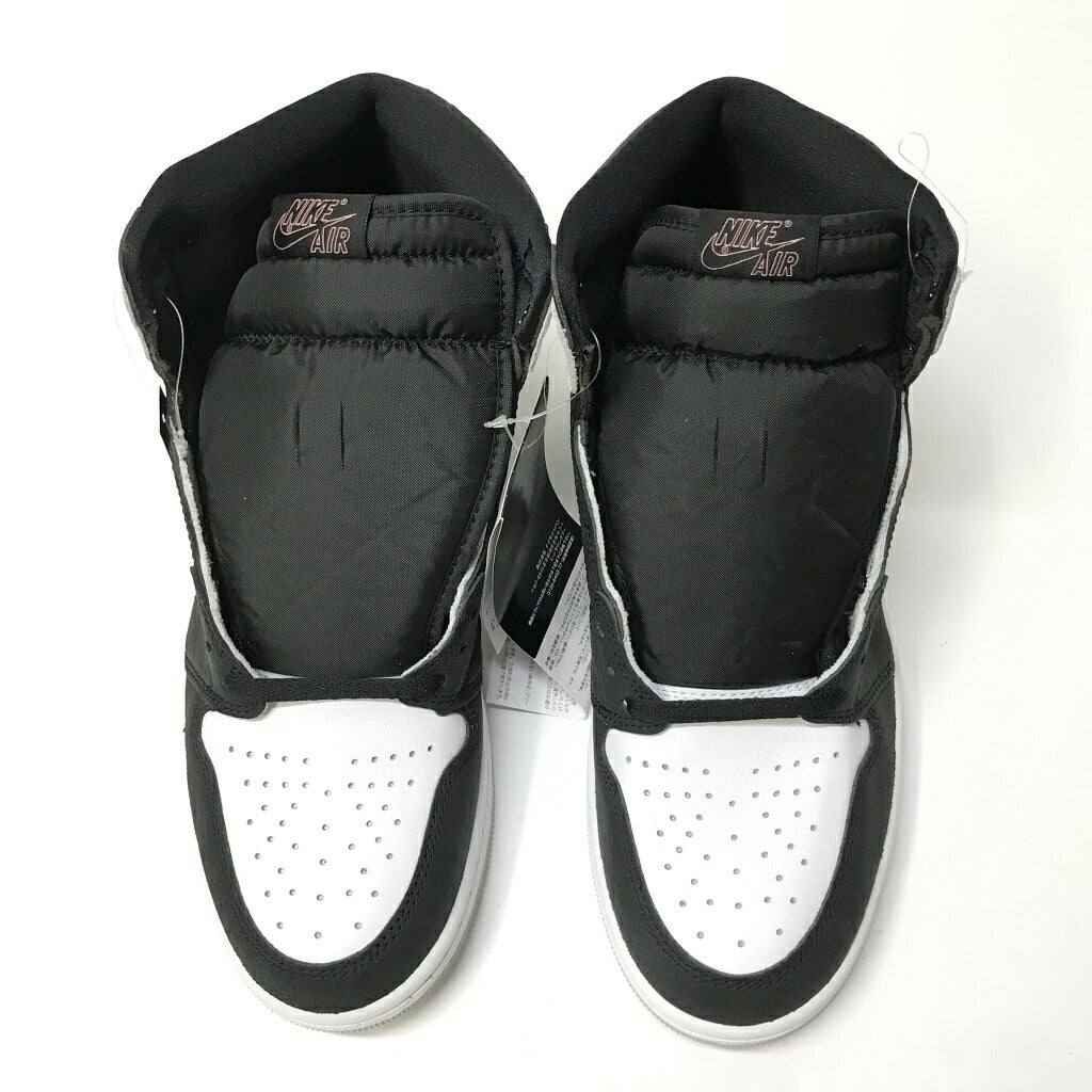 NIKE Air Jordan 1 Retro High OG Gray Sneakers Size 28.5