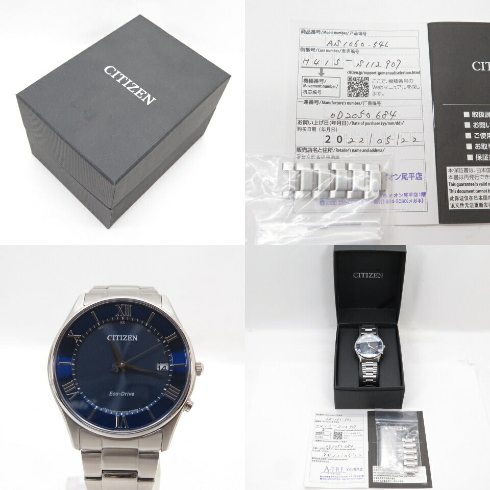 CITIZEN ECO-DRIVE H415-S112907 Solar Watch Size ONE SIZE