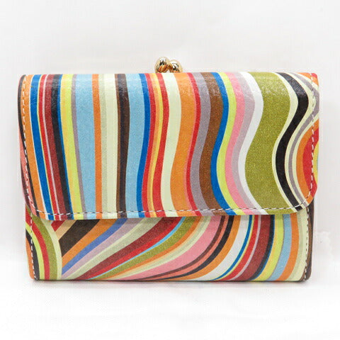 Paul Smith New Swirl Leather Frame Wallet