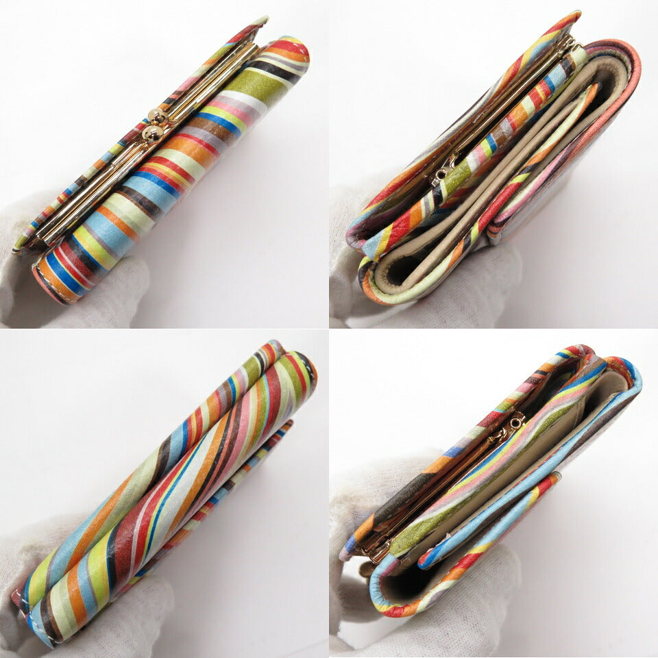 Paul Smith New Swirl Leather Frame Wallet