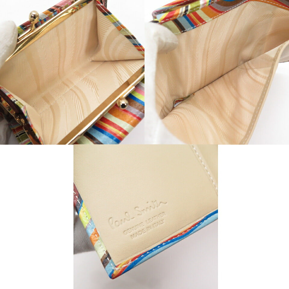 Paul Smith New Swirl Leather Frame Wallet