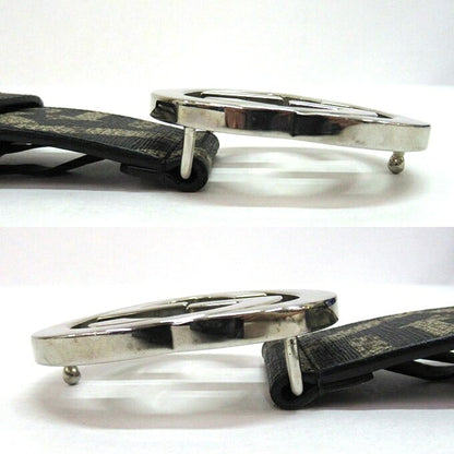 GUCCI GG Kaleido Leather Belt Brown Size 110
