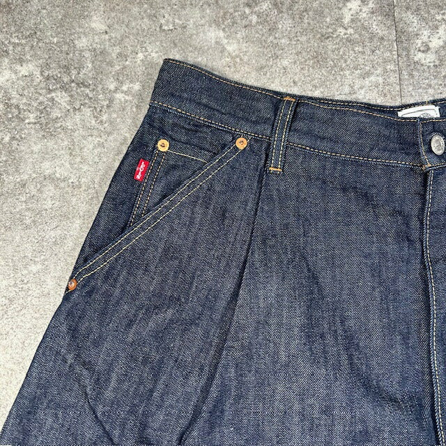 Air Jordan x LEVI'S Baggy Rigid Denim Rinsed Indigo Size W36