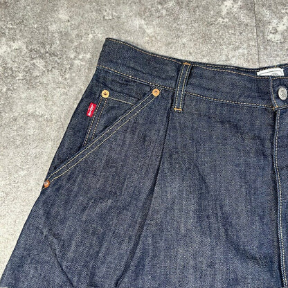 Air Jordan x LEVI'S Baggy Rigid Denim Rinsed Indigo Size W36