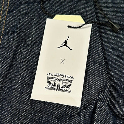 Air Jordan x LEVI'S Baggy Rigid Denim Rinsed Indigo Size W36