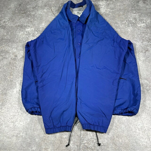 L.L.Bean 80s Royal Blue Fleece Lined Coach Jacket