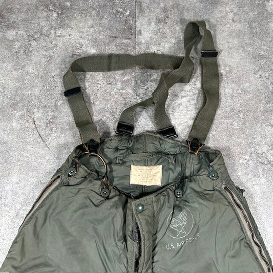 U.S.AIR FORCE F- 60s Vintage F-1B Flight Pants Green Size 32
