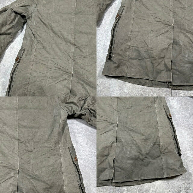 Mats Larsson 40s Swedish Military Pilot Coat Green Size XL