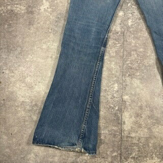 LEVI'S 80s 645 Orange Tab Flare Jeans Blue Size W30