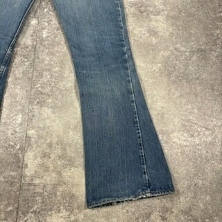 Levi's 645 80s Orange Tab Bell Bottom Jeans USA Size W30