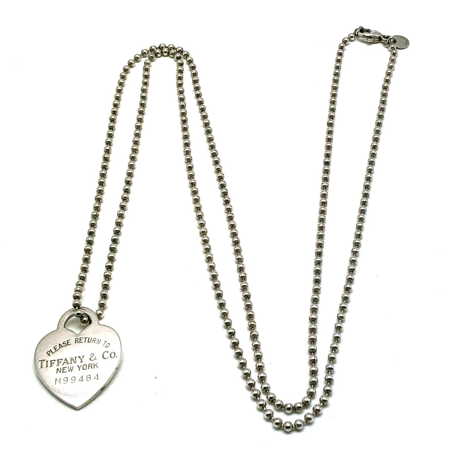 TIFFANY&Co. Return to Tiffany 925 Necklace Size ONE SIZE