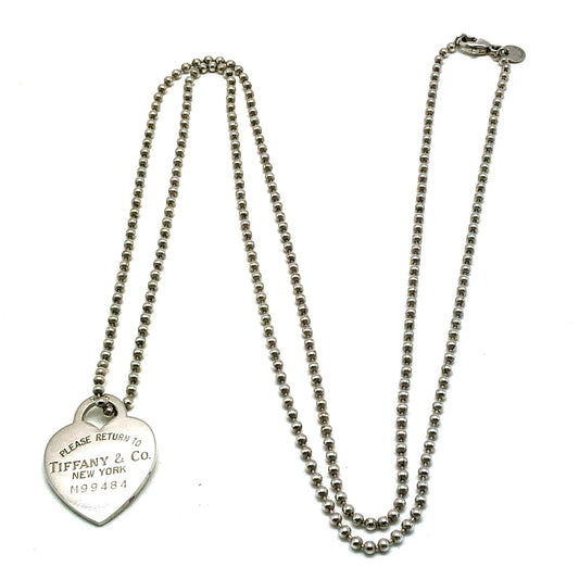TIFFANY&Co. Return to Tiffany 925 Necklace Size ONE SIZE