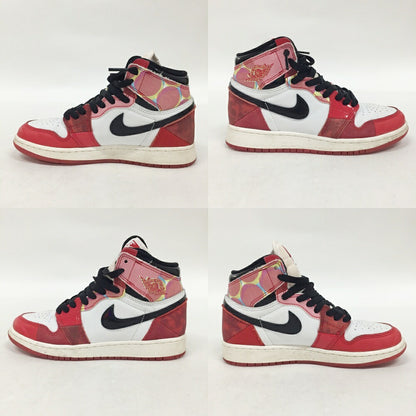 NIKE Air Jordan 1 High OG Black Sneakers Size 4Y23cm)