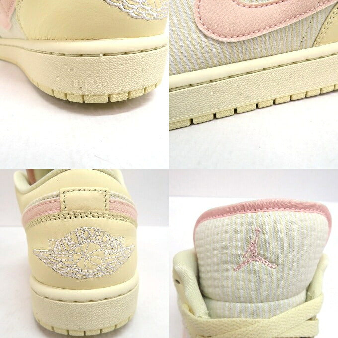 NIKE WMNS Air Jordan 1 Low SE Muslin Sneakers Size 28.0cm