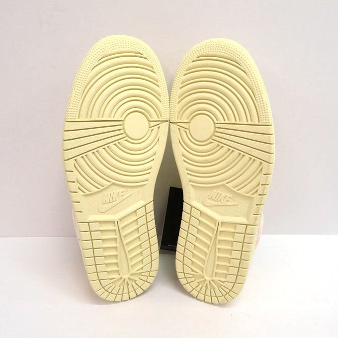NIKE WMNS Air Jordan 1 Low SE Muslin Sneakers Size 28.0cm