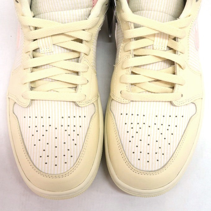 NIKE WMNS Air Jordan 1 Low SE Muslin Sneakers Size 28.0cm